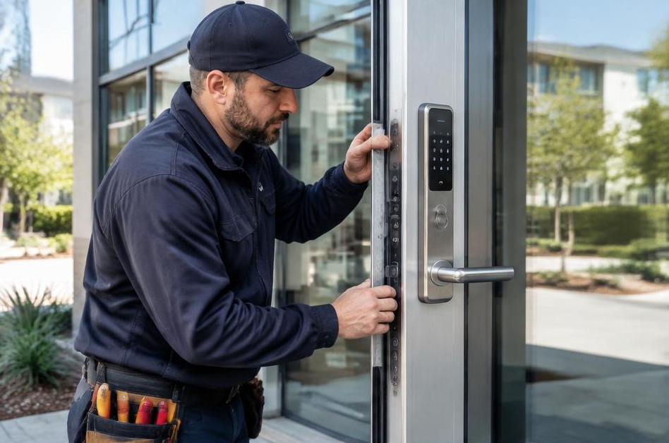 Smart lock access for multipoint & exterior doors