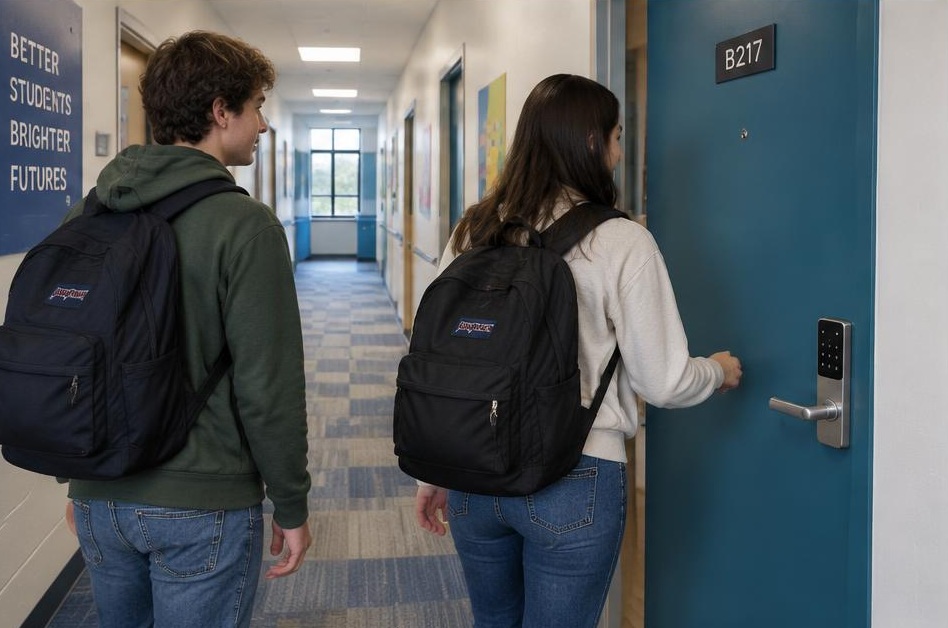 Smart lock access for student housing