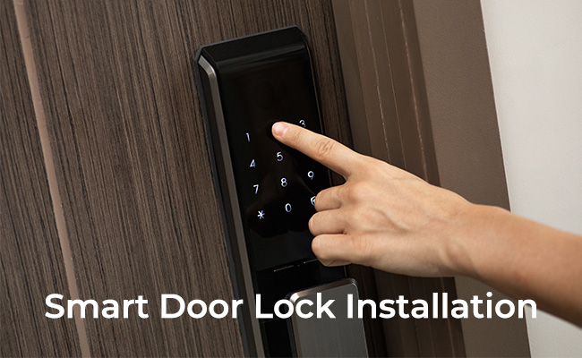 Installation Guide for the Smart Lock on Thick Door